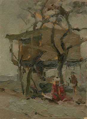 Передний Николай Александрович. В Самарканде в эвакуации